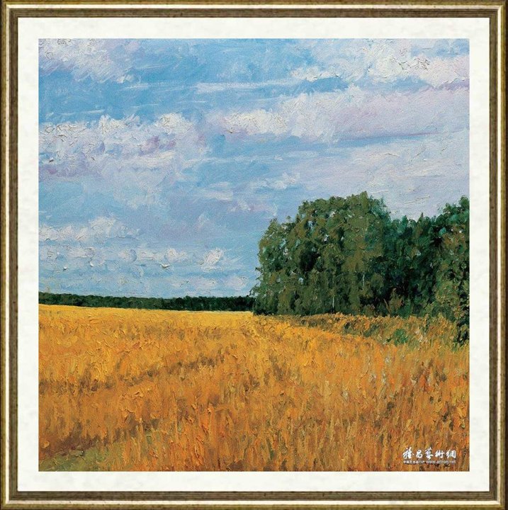 梁光泽_麦子熟了_br_Ripe Wheat